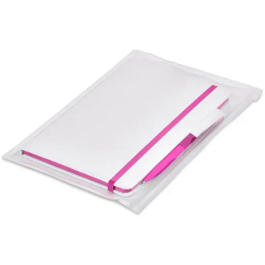 Olson Notebook & Pen Set Pink